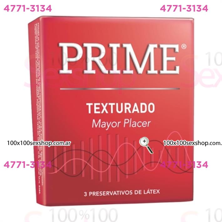 Cód: CA FP TEXTU - Preservativo Prime Texturado - $ 4000